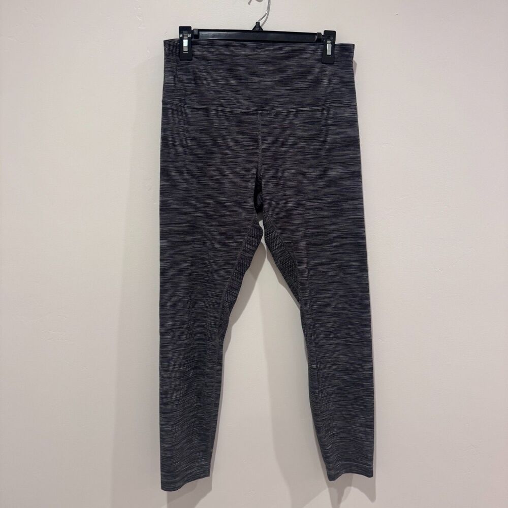 Lululemon Striped Pattern High Rise Athletic Leggings Size 12